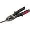 Dynamic Tools 10" Aviation Snips, Cuts Left, Red Handle D055030 - alternate 2